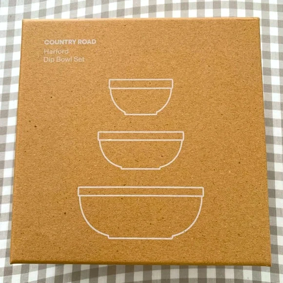 Country Road Harford Dip Bowl Set of 3 - Picture 3 of 7